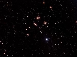 Preview wallpaper galaxy, stars, glare, space