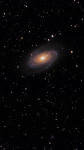 Preview wallpaper galaxy, stars, glare, space, black