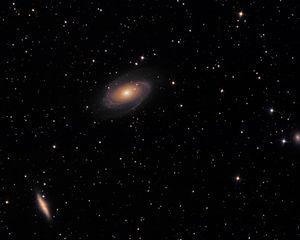Preview wallpaper galaxy, stars, glare, space, black