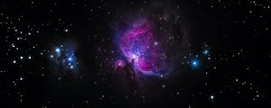 Preview wallpaper galaxy, stars, glitter, night sky