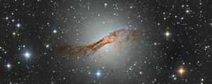 Preview wallpaper galaxy, stars, light, glare, space, universe