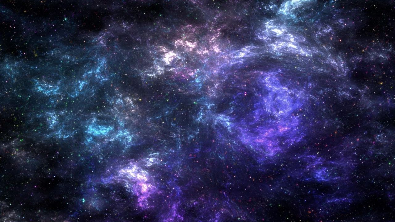Wallpaper galaxy, stars, nebulae, clusters