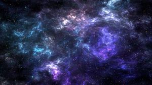 Preview wallpaper galaxy, stars, nebulae, clusters