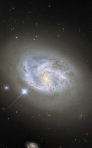 Preview wallpaper galaxy, stars, shine, glare, space