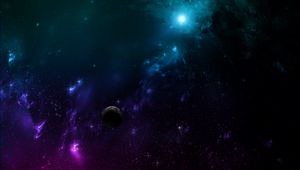 Preview wallpaper galaxy, universe, space, planets, multi-colored