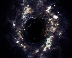 Preview wallpaper galaxy, universe, stars, cluster, shine
