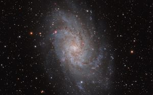 Preview wallpaper galaxy, universe, stars, space, constellation, dark