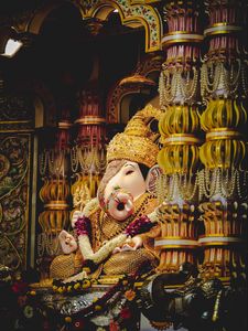 Ganesha old mobile, cell phone, smartphone wallpapers hd, desktop  backgrounds 240x320 downloads, images and pictures