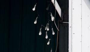 Preview wallpaper garland, bulbs, wire, decoration