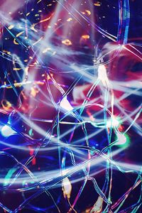 Preview wallpaper garland, colorful, lights, neon