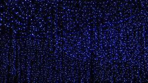 Preview wallpaper garland, light, neon, decoration, glow, blue