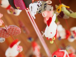 Preview wallpaper garland, toys, tradition, japan