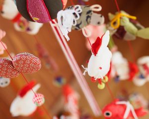 Preview wallpaper garland, toys, tradition, japan