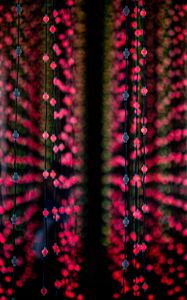 Preview wallpaper garlands, bulbs, light, glow, colorful