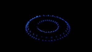 Preview wallpaper gas, fire, blue