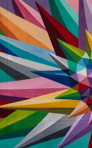 Preview wallpaper geometry, colorful, fragments, abstraction