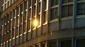 Preview wallpaper geometry, windows, building, light, lines