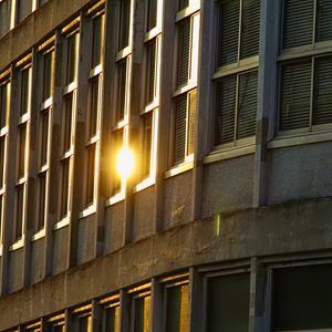 Preview wallpaper geometry, windows, building, light, lines