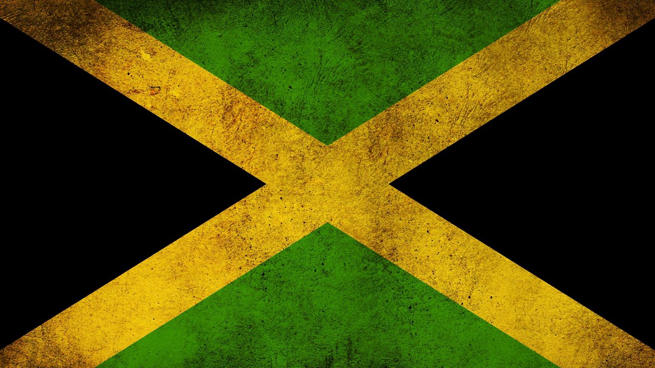 Wallpaper georgia, jamaica, flag, mud, texture, symbolism