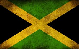 Preview wallpaper georgia, jamaica, flag, mud, texture, symbolism
