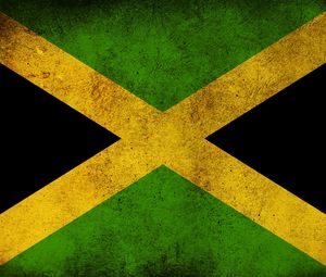 Preview wallpaper georgia, jamaica, flag, mud, texture, symbolism
