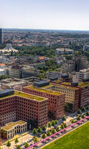 Preview wallpaper germany, berlin, metropolis, buildings, hdr