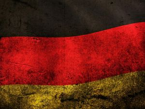 Preview wallpaper germany, flag, background, lines, scratches