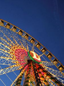 Preview wallpaper germany, stuttgart, ferris wheel