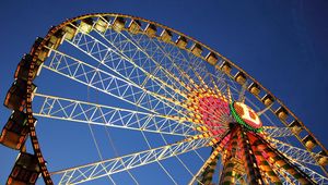 Preview wallpaper germany, stuttgart, ferris wheel