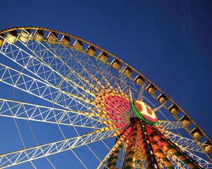 Preview wallpaper germany, stuttgart, ferris wheel