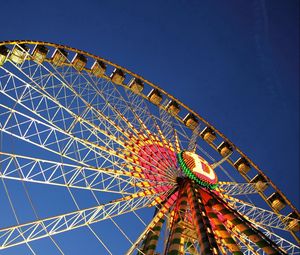 Preview wallpaper germany, stuttgart, ferris wheel