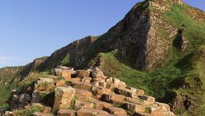 Preview wallpaper giants causeway, county antrim, ireland, mountain, stones