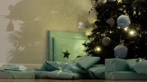 Preview wallpaper gifts, holiday, new year, christmas tree