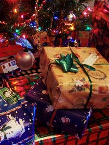 Preview wallpaper gifts, many, christmas tree, holiday, christmas, new year, mood