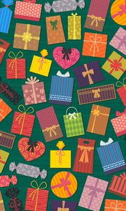 Preview wallpaper gifts, texture, colorful