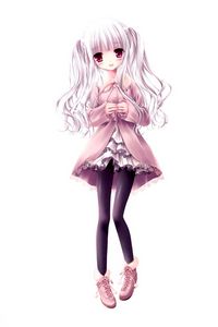 Preview wallpaper girl, anime, dress, look, style