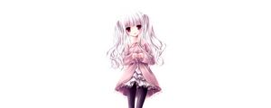 Preview wallpaper girl, anime, dress, look, style