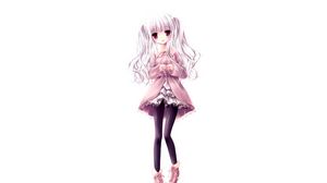 Preview wallpaper girl, anime, dress, look, style