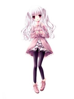 Download wallpaper 240x320 girl, anime, dress, look, style old mobile, cell  phone, smartphone hd background
