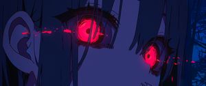 Preview wallpaper girl, art, anime, glance, eyes