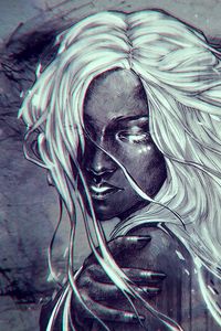 Preview wallpaper girl, art, face