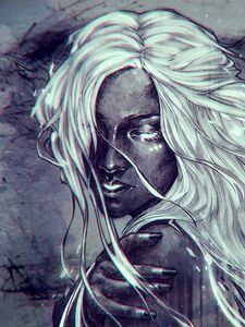 Preview wallpaper girl, art, face
