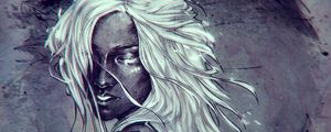 Preview wallpaper girl, art, face