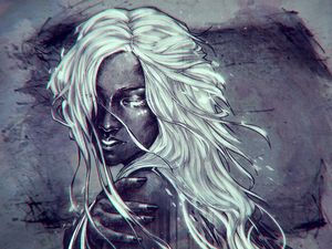Preview wallpaper girl, art, face