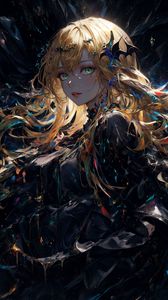 Preview wallpaper girl, art, jewelry, anime