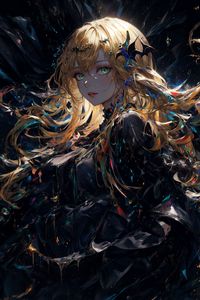 Preview wallpaper girl, art, jewelry, anime