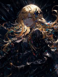 Preview wallpaper girl, art, jewelry, anime