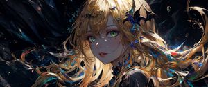 Preview wallpaper girl, art, jewelry, anime