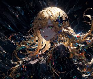 Preview wallpaper girl, art, jewelry, anime