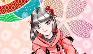 Preview wallpaper girl, background, anime